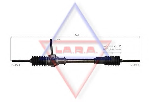LA.R.A. 190502 Steering Gear